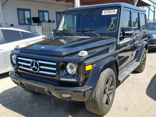 WDCYR71E99X180444 - 2009 MERCEDES-BENZ G 55 AMG BLACK photo 2