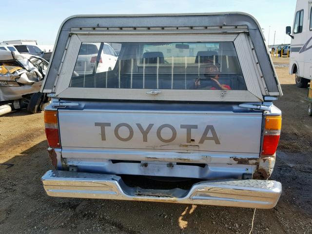 JT4RN50RXJ5125306 - 1988 TOYOTA PICKUP 1/2 BLUE photo 6