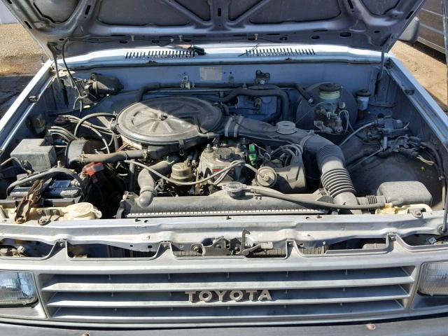 JT4RN50RXJ5125306 - 1988 TOYOTA PICKUP 1/2 BLUE photo 7