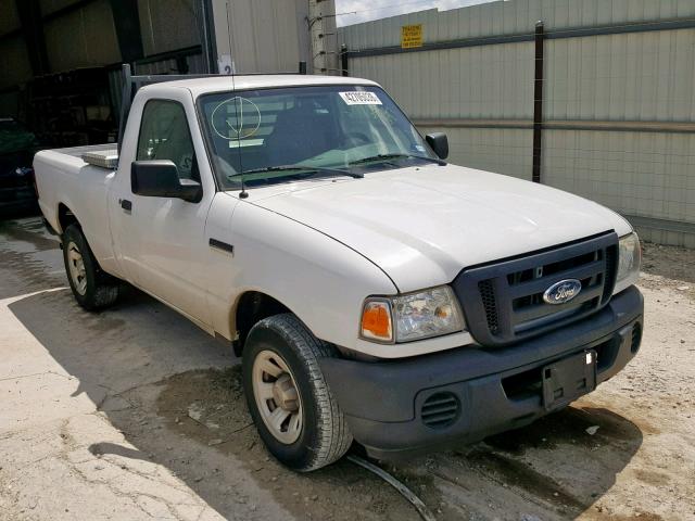 1FTYR10D78PA89487 - 2008 FORD RANGER WHITE photo 1