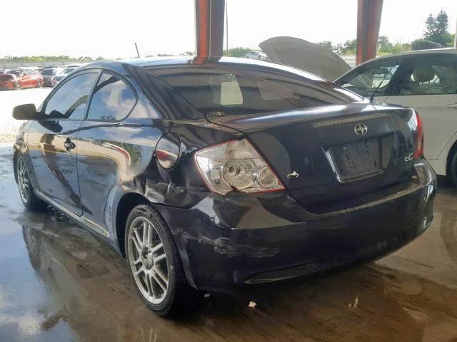 JTKDE177960140299 - 2006 TOYOTA SCION TC შავი ფოტო 3