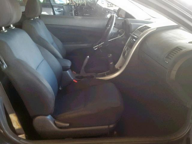 JTKDE177960140299 - 2006 TOYOTA SCION TC შავი ფოტო 5