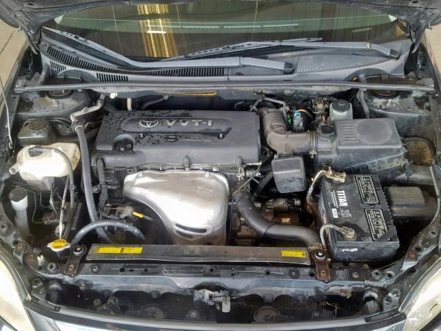 JTKDE177960140299 - 2006 TOYOTA SCION TC შავი ფოტო 7