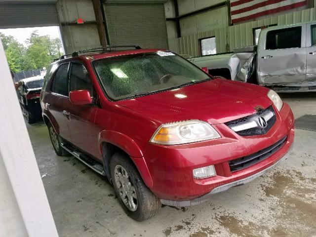 2HNYD186X4H561114 - 2004 ACURA MDX TOURIN RED photo 1