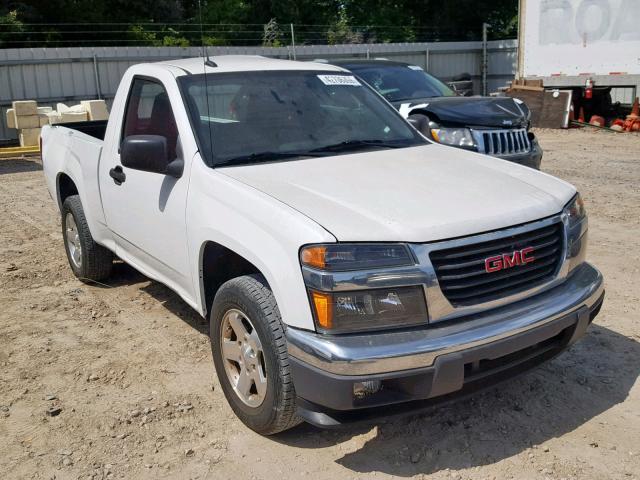 1GTCSCD99A8101428 - 2010 GMC CANYON SLE WHITE photo 1