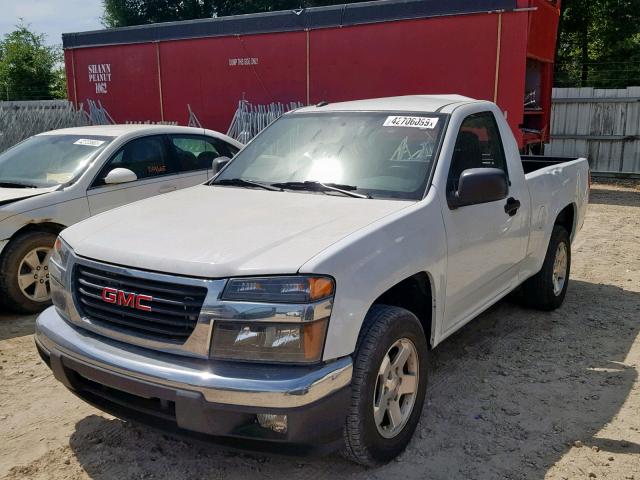 1GTCSCD99A8101428 - 2010 GMC CANYON SLE WHITE photo 2