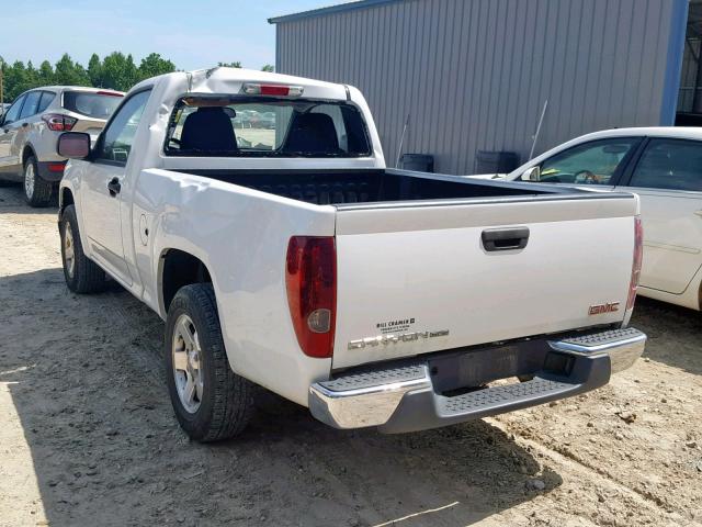 1GTCSCD99A8101428 - 2010 GMC CANYON SLE WHITE photo 3