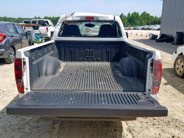 1GTCSCD99A8101428 - 2010 GMC CANYON SLE WHITE photo 6