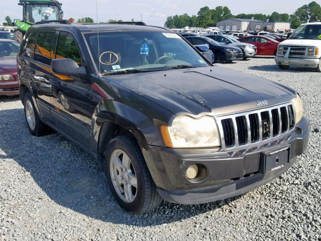 1J4GS48K35C545664 - 2005 JEEP GRAND CHER GRAY photo 1