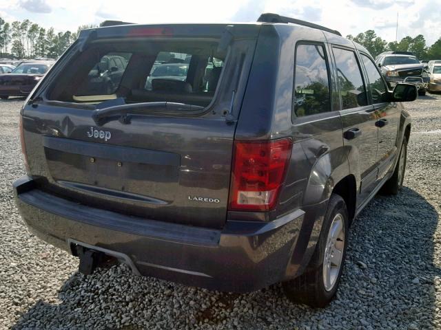 1J4GS48K35C545664 - 2005 JEEP GRAND CHER GRAY photo 4