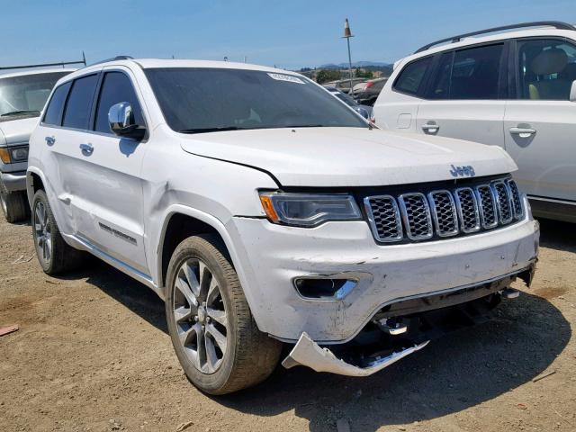 1C4RJECG4HC605692 - 2017 JEEP GRAND CHER WHITE photo 1