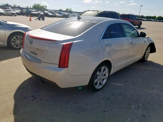 1G6AA5RX5E0174154 - 2014 CADILLAC ATS WHITE photo 4