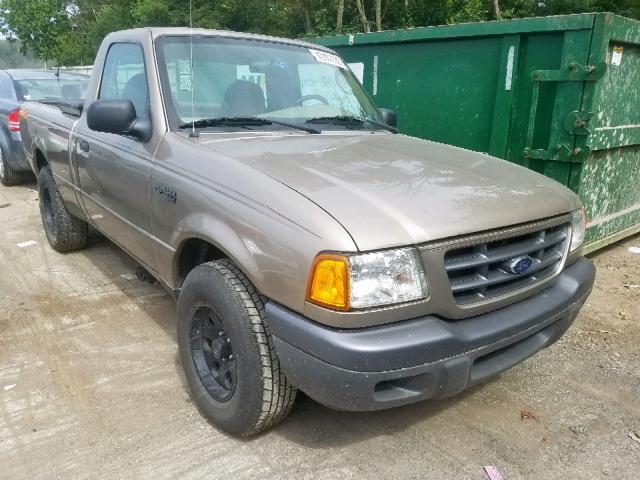 1FTYR10U83TA28844 - 2003 FORD RANGER GOLD photo 1