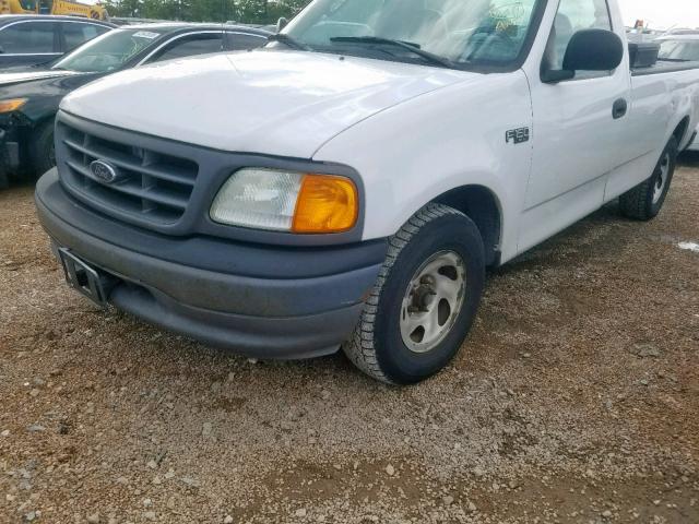 2FTRF17284CA71156 - 2004 FORD F-150 HERI WHITE photo 9