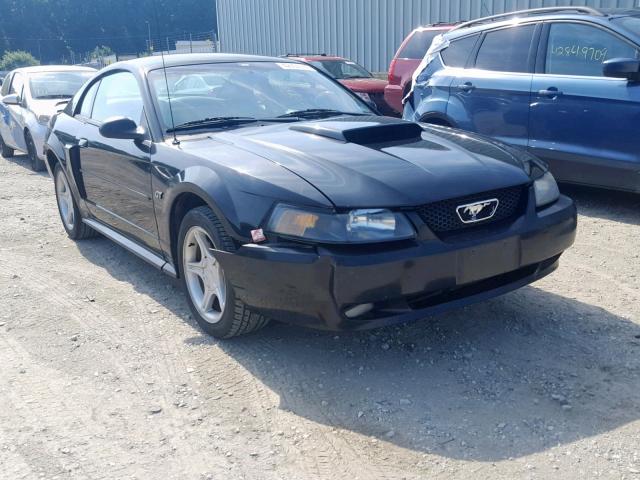 1FAFP42X01F205703 - 2001 FORD MUSTANG GT BLACK photo 1