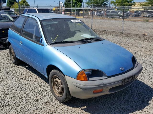 2C1MR2261S6776939 - 1995 GEO METRO BASE BLUE photo 1