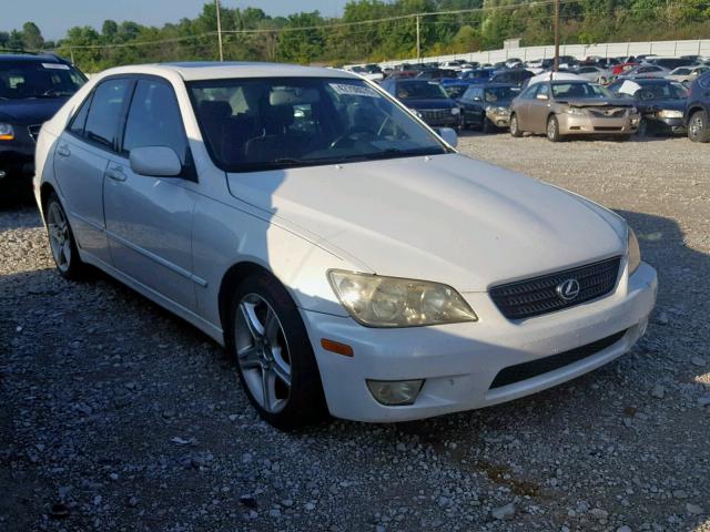 JTHBD192420060890 - 2002 LEXUS IS 300 WHITE photo 1