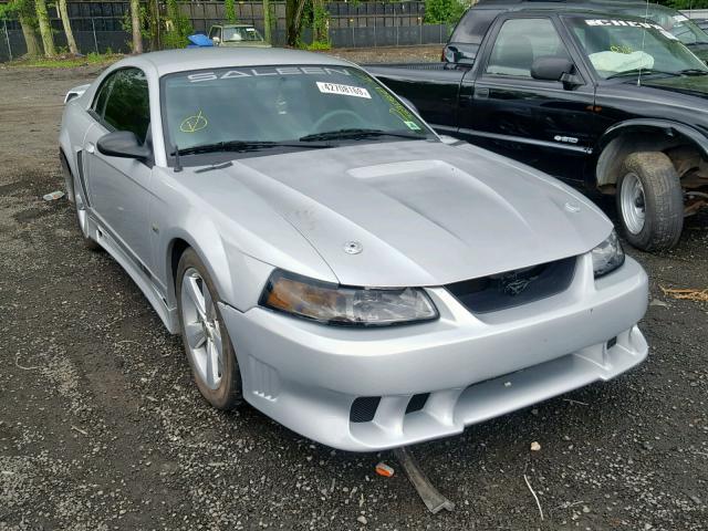 1FAFP42X71F264635 - 2001 FORD MUSTANG GT SILVER photo 1