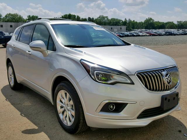 LRBFX2SA0JD016182 - 2018 BUICK ENVISION E SILVER photo 1