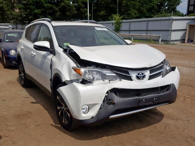 JTMDFREV5FJ025312 - 2015 TOYOTA RAV4 LIMIT WHITE photo 1