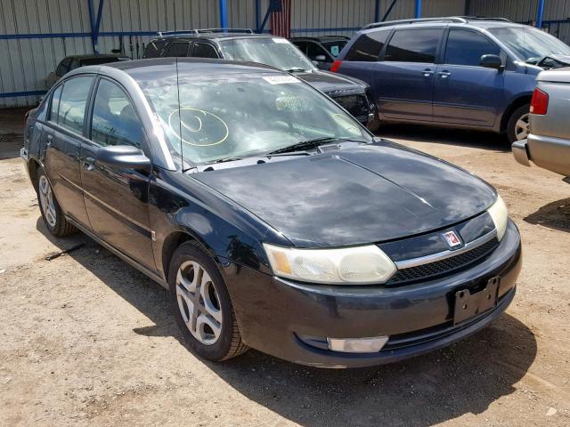 1G8AL52F03Z142241 - 2003 SATURN ION LEVEL BLACK photo 1