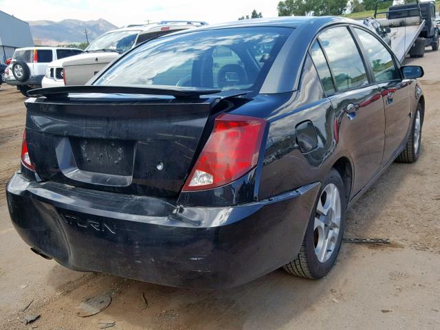 1G8AL52F03Z142241 - 2003 SATURN ION LEVEL BLACK photo 4