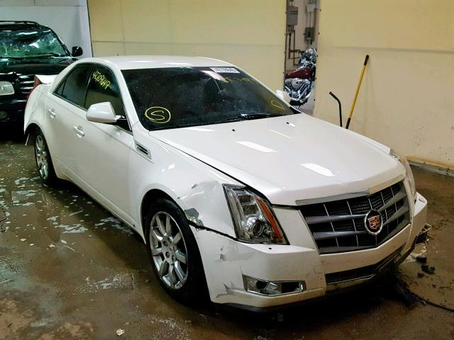 1G6DP57V580112853 - 2008 CADILLAC CTS HI FEA WHITE photo 1