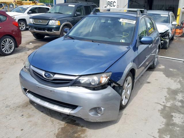 JF1GH6D69BH802811 - 2011 SUBARU IMPREZA OU BLUE photo 2