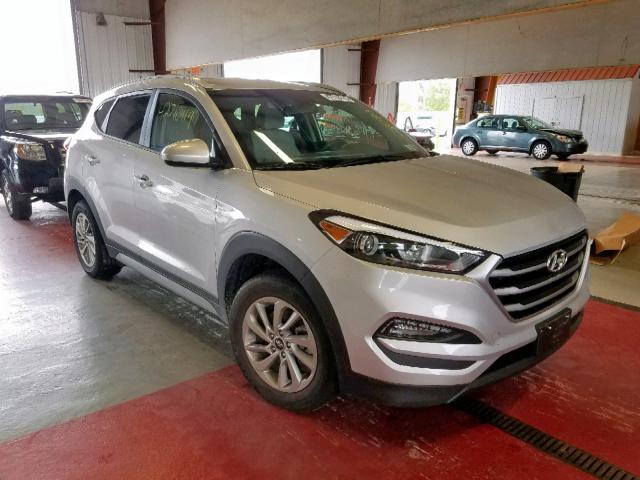 KM8J3CA49JU639790 - 2018 HYUNDAI TUCSON SEL SILVER photo 1