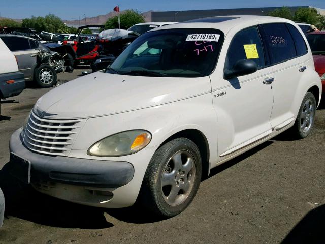 3C8FY4BB41T598962 - 2001 CHRYSLER PT CRUISER CREAM photo 2