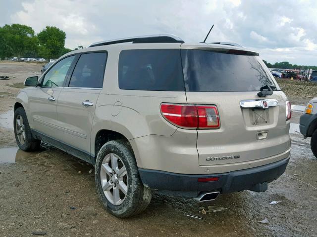 5GZER33708J251496 - 2008 SATURN OUTLOOK XR კრემისფერი ფოტო 3