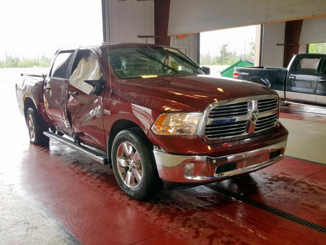 1C6RR7LT0KS557727 - 2019 RAM 1500 CLASS RED photo 1