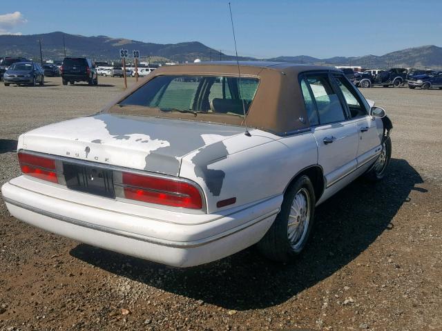 1G4CW52K0SH645223 - 1995 BUICK PARK AVENU WHITE photo 4