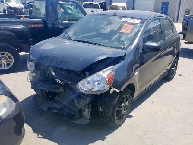 ML32A3HJ4EH025970 - 2014 MITSUBISHI MIRAGE DE SILVER photo 2