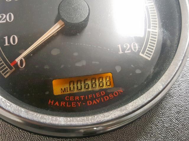 1HD1BXB194Y048423 - 2004 HARLEY-DAVIDSON FLSTFI BLACK photo 8