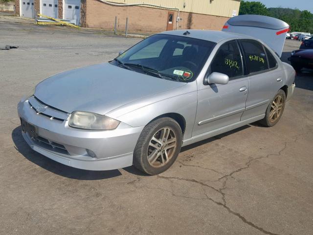 1G1JH52F057137376 - 2005 CHEVROLET CAVALIER L SILVER photo 2