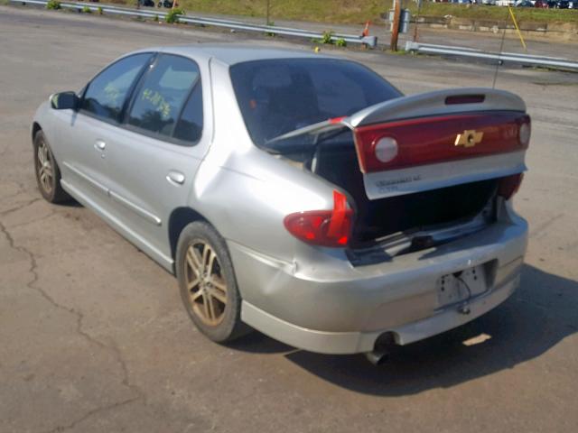 1G1JH52F057137376 - 2005 CHEVROLET CAVALIER L SILVER photo 3