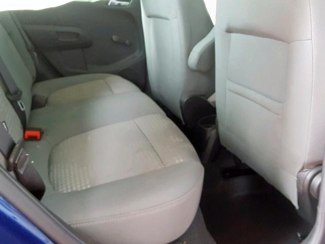 1G1JA6SH5E4136589 - 2014 CHEVROLET SONIC LS BLUE photo 6