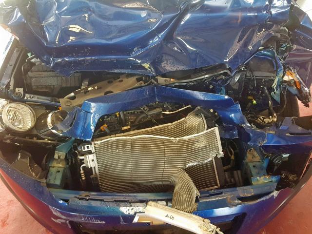 1G1JA6SH5E4136589 - 2014 CHEVROLET SONIC LS BLUE photo 9