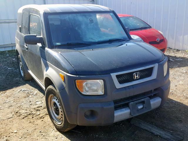 5J6YH18283L001305 - 2003 HONDA ELEMENT DX BLACK photo 1