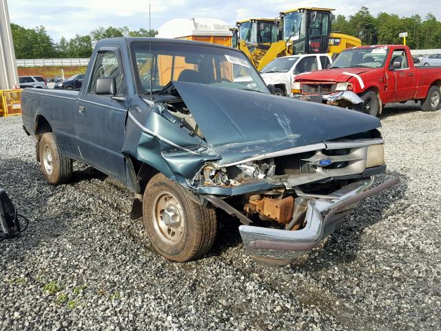 1FTCR10A7TUD39062 - 1996 FORD RANGER GREEN photo 1