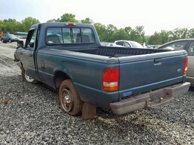 1FTCR10A7TUD39062 - 1996 FORD RANGER GREEN photo 3