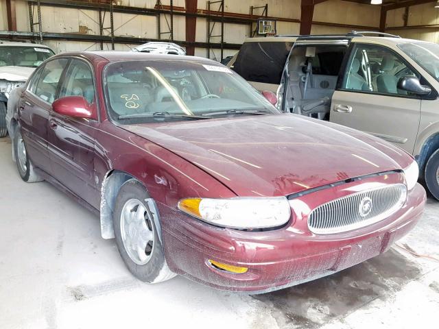 1G4HP54K81U177232 - 2001 BUICK LESABRE CU MAROON photo 1