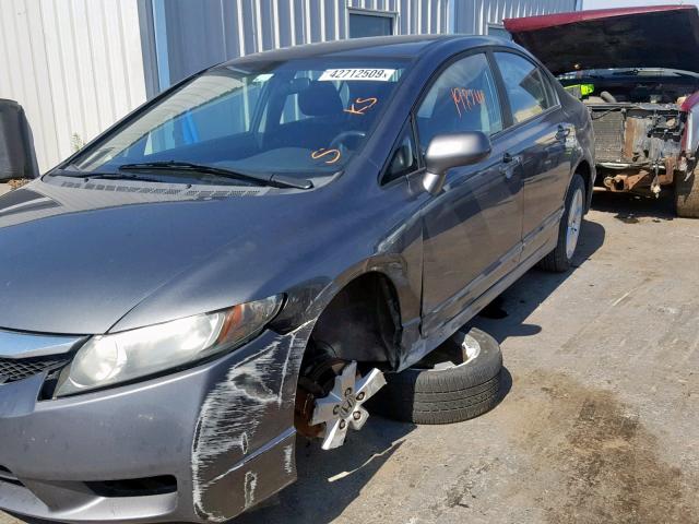 19XFA1F65BE028055 - 2011 HONDA CIVIC LX-S Boz foto 9