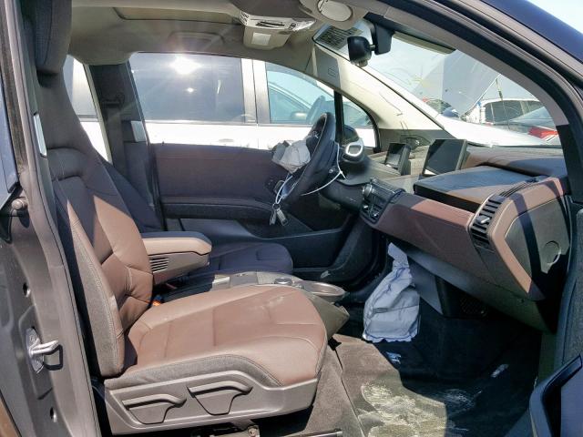 WBY8P8C56K7D23792 - 2019 BMW I3 S REX GRAY photo 5