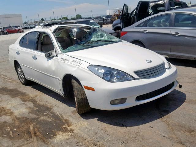 JTHBF30G720041457 - 2002 LEXUS ES 300 WHITE photo 1