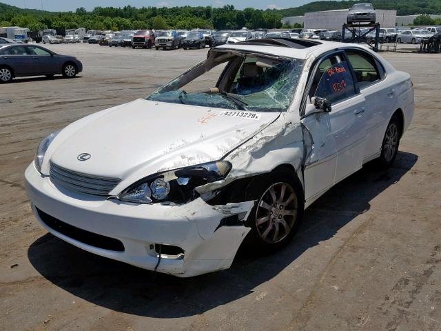 JTHBF30G720041457 - 2002 LEXUS ES 300 WHITE photo 9