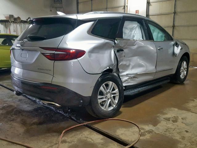 5GAERBKW0JJ180411 - 2018 BUICK ENCLAVE ES SILVER photo 4