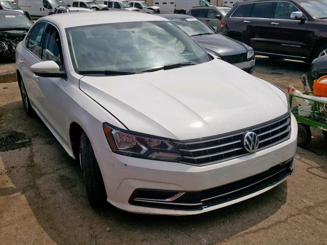 1VWAT7A36GC043289 - 2016 VOLKSWAGEN PASSAT WHITE photo 1