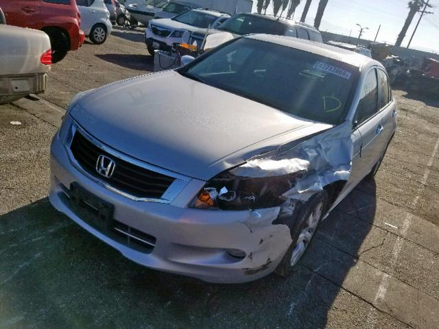 1HGCP3F88AA012854 - 2010 HONDA ACCORD EXL SILVER photo 2